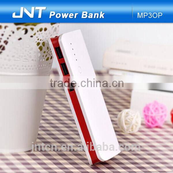 Top sell rechargeable battery charger power bank with 3 output 14000mAh