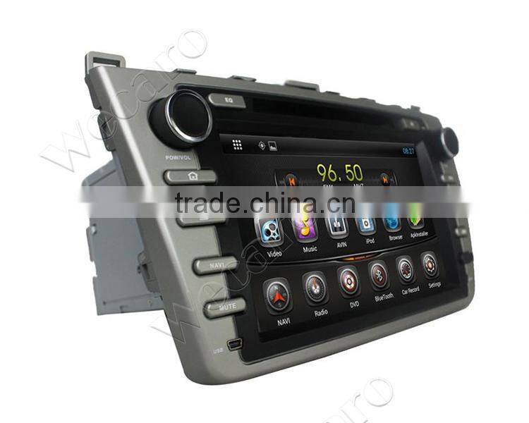 Wecaro in dash 2 din touch screen Android 4.4.4 car dvd gps navigation radio gps car media player for mazda 6 2008 -2012