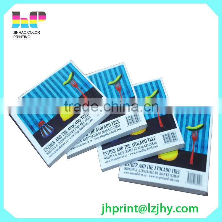 2015 hot sale books printing Perfect binding text book embossed book cover