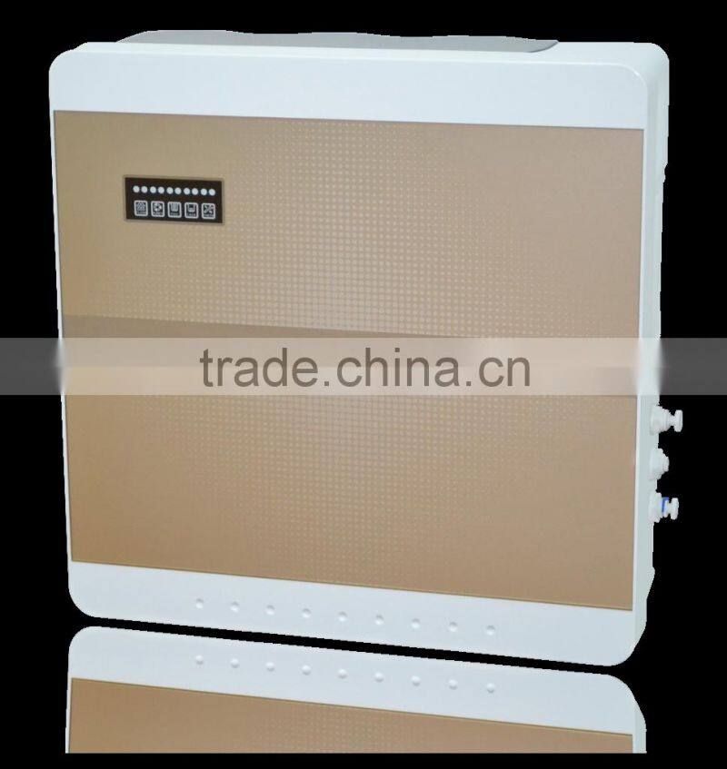 LED display wall-mount household alkaline ro water filter system