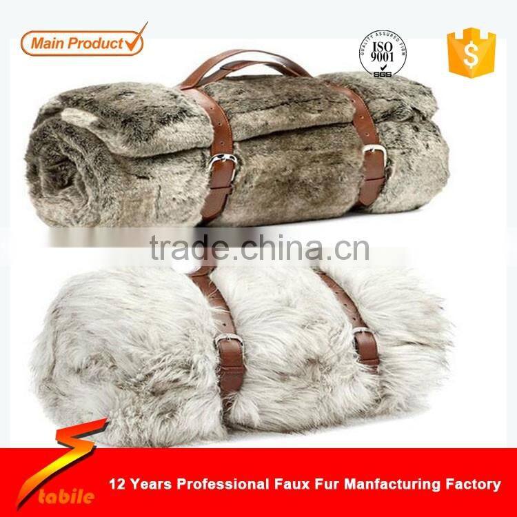 STABILE Best selling at Amazon faux fur luxury throw