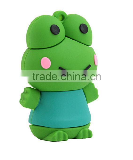 whosales customized commonweal insect 1gb silicon forg usb flash drive