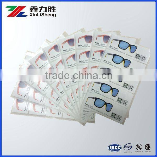 Adhesive product description sticker/label, mailer box label, sticker for shipping box