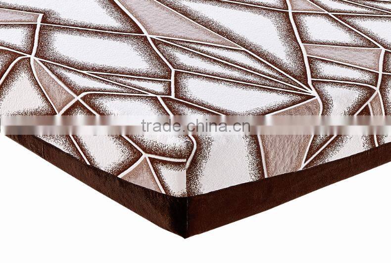 Easy to carry compressed latex memory foam mattress