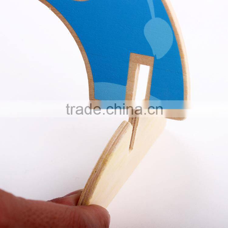 100% Brand New Children's Wooden Intelligence Animal Croquet Toys