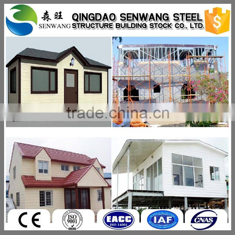 China new type high quality steel structure villa distributor