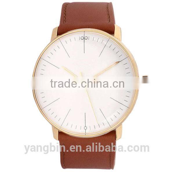 2015 vogue fashion blank dial timepieces watch mens