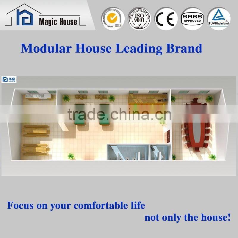 Fully functional prefabricated office infrastructure building EPS house