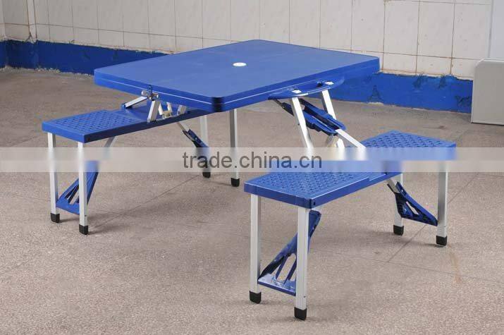 outdoor plastic picnic folding table