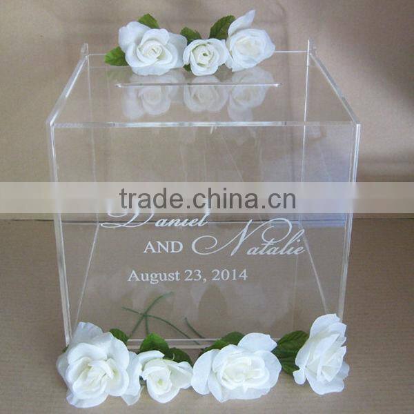 HOT Plexiglass Ballot Box,Plastic Donation Box,Acrylic Collection Box