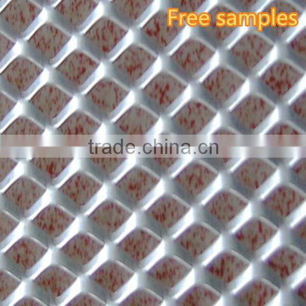 china supplier diamond mesh /stainless steel expended mesh/filter mesh