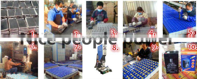 12V 9Ah sealed lead acid battery & ups battery & alarm system battery