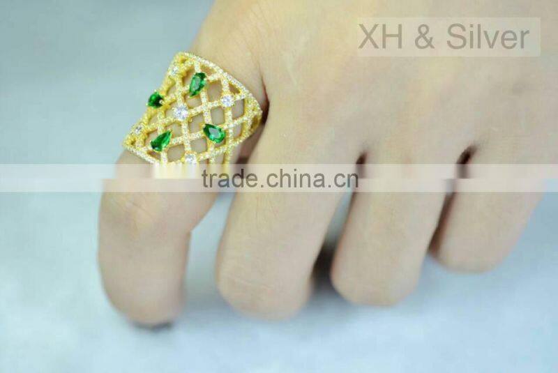 Factory direct wholesale silver jewelry black plated flower rings