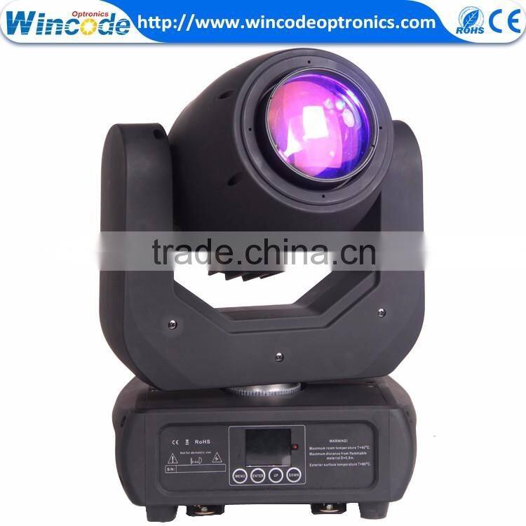 Single head modern stage lighting fixtures motorized focus disco beam beam moving head light