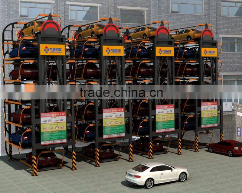 Vertical Rotary Cubic Parking System from China factory