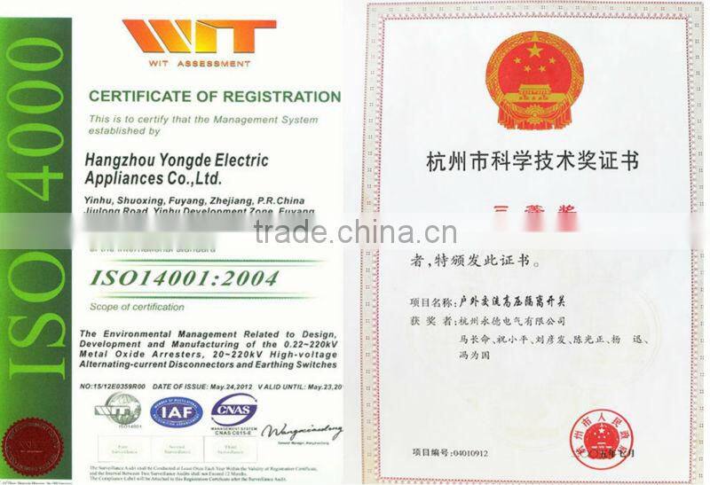 D28 high voltage zno resistor for surge arrester