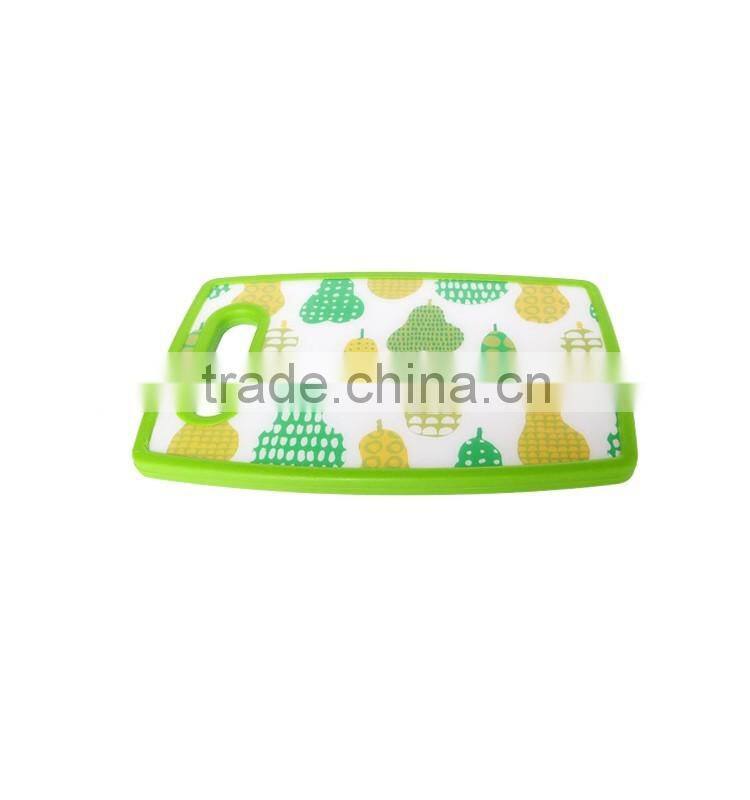 2016 new idea eco friendly chopping board new design cutting board cheese board with knives