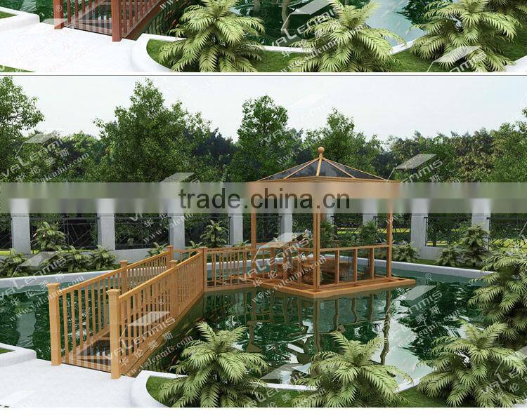 Valenmis Imitation wood aluminum alloy pavilion 2015