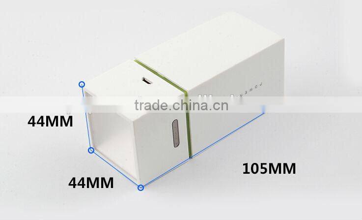 10000mAh Mini portable Power Bank for smartphone backup as promotional gift