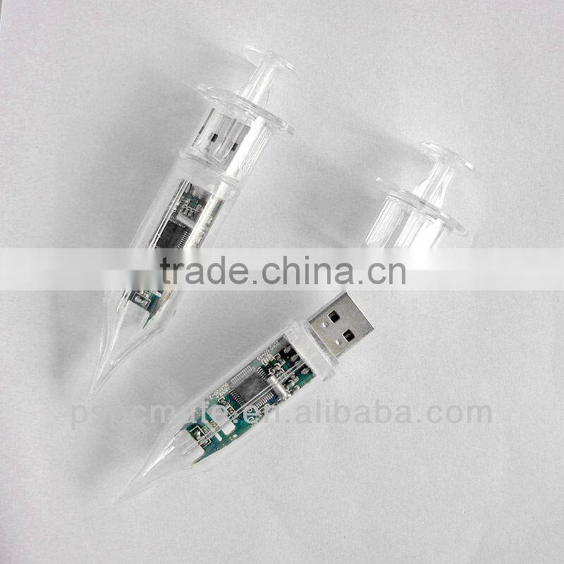 Unique Design Syringe Usb Flash Disk