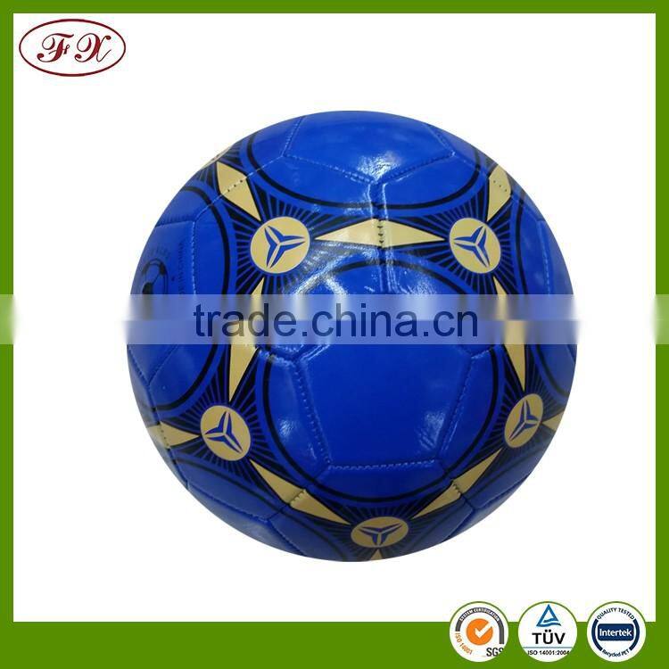 custom color print pvc football soccer ball for Adult/Children
