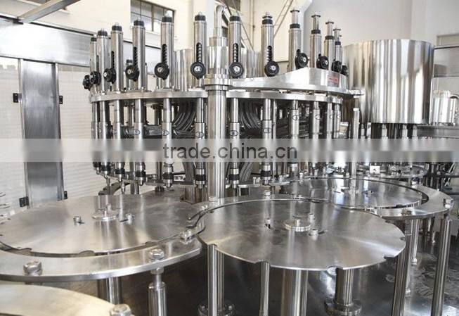 Aluminium can washing filling sealing machine