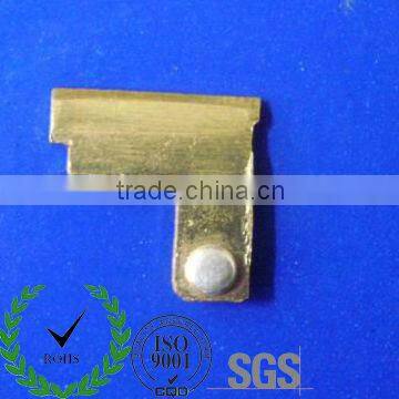 High precision sheet OEM metal stamping parts contact bridge