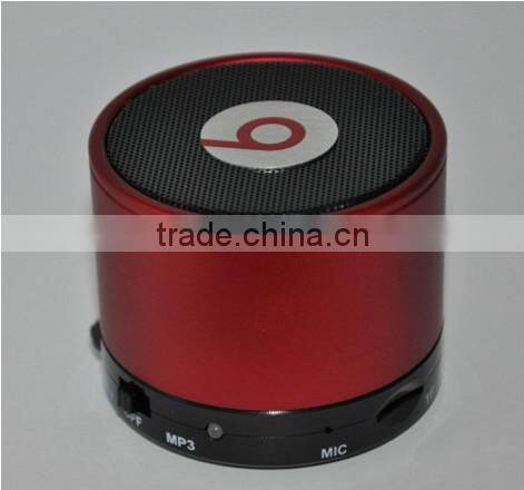High quality commercisl micro TF support mini wireless bluetooth speaker music player