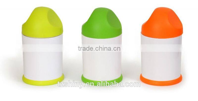 2016 New Design Safe Plastic Vegetable Grinder Colorful Herb Mill