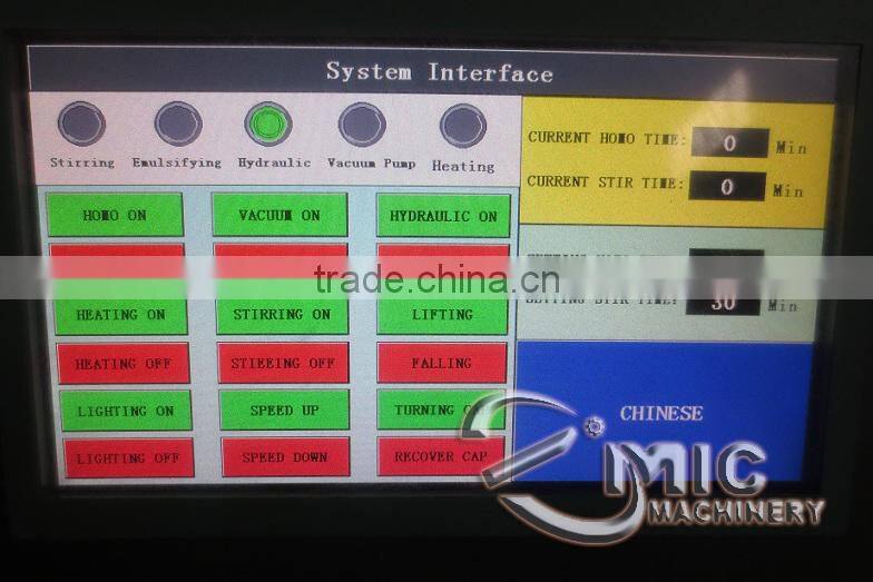 MIC-350L emulsifying machine