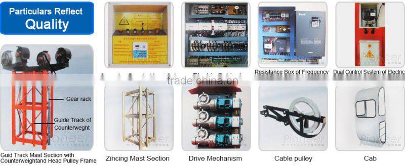 Building Small Electric Portable Construction Elevator Price