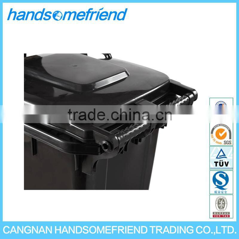 120 liters Outdoor street public plastic dustbin,Outdoor mobile garbage can,Garbage collection and treatment barrel