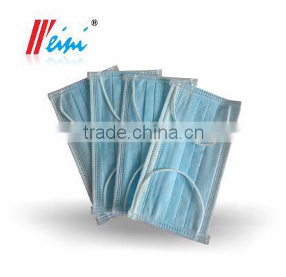 Good quality 3ply earloop mask/ allergy mask/ mouth mask wholesale low price stock