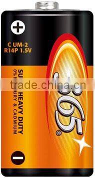 Super Heavy Duty C/R14P/UM2/1.5V Battery
