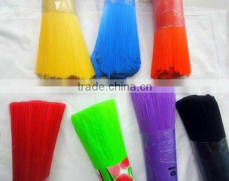 factory direct wholesale EXCELLENT ELASTICITY broom fibre with VARIOUS COLORS