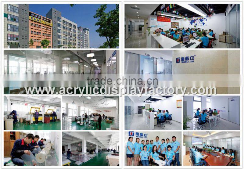 Acrylic photo frame Double-side magnetic crystal clear picture photo frame