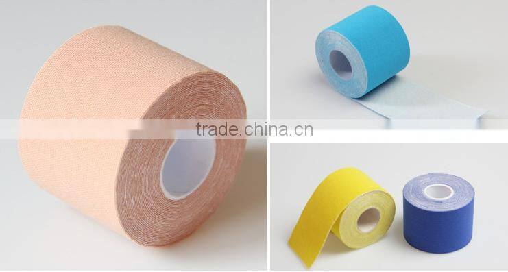 Hand-torn waterproof cotton kinesiology tape sports tape for athletes