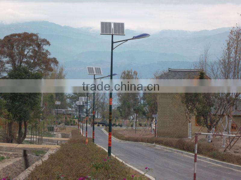 Easy installation 1kw wind turbine solar streetlight supplier
