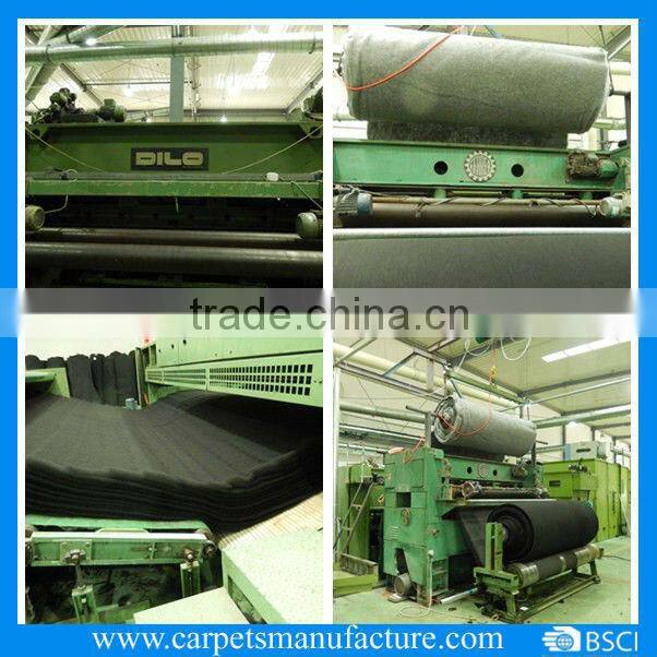 15mm thickness 100% imported polyester gold mines carpet