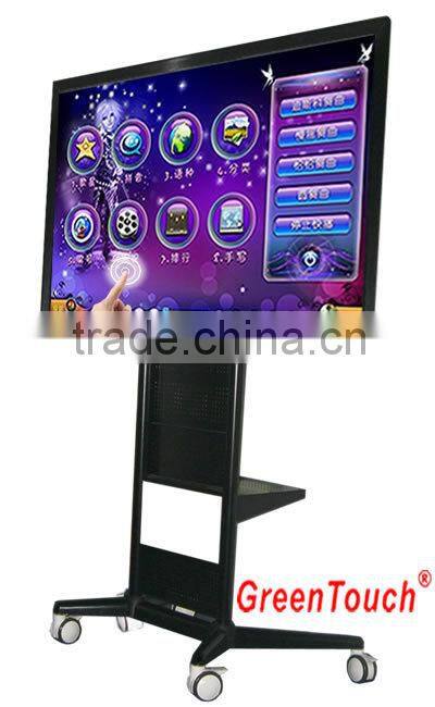 46 inch All In One LCD Kiosk IR Touch Advertising Player Monitor