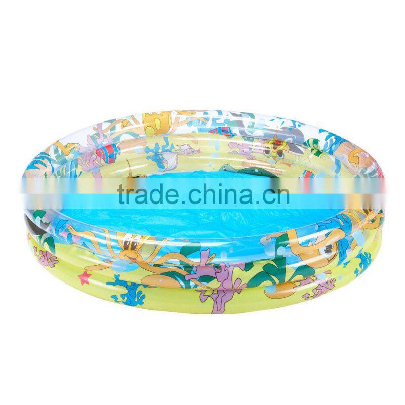 Paddling Pool Swimming Garden Inflatable Kids Outdoor Best way Ocean Life 48"