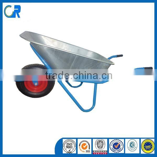 Steel Tray and Wooden Handle Wheelbarrow WH4201