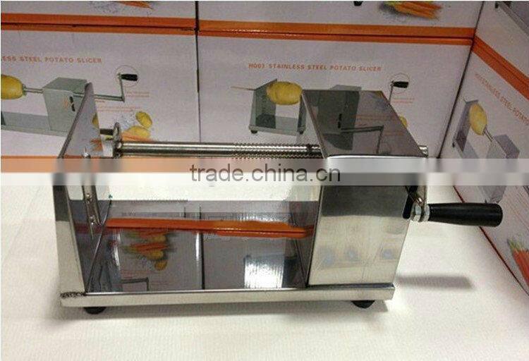 Manual Tornado potato machine, potato spiral cutting machine,potato cutter machine