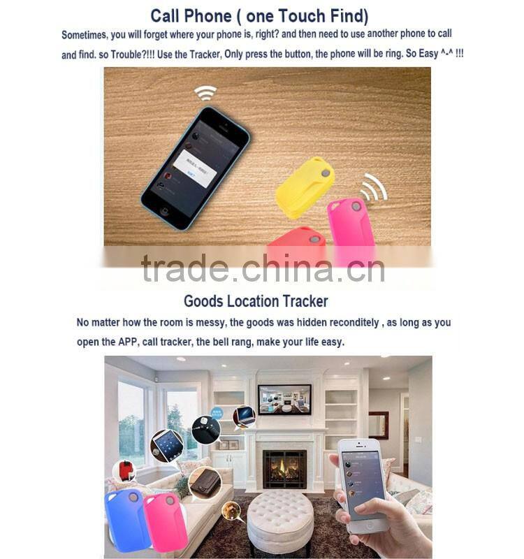 Mini bluetooth key finder for Mobile phone alarm over range GPS child Locator GPS tracker