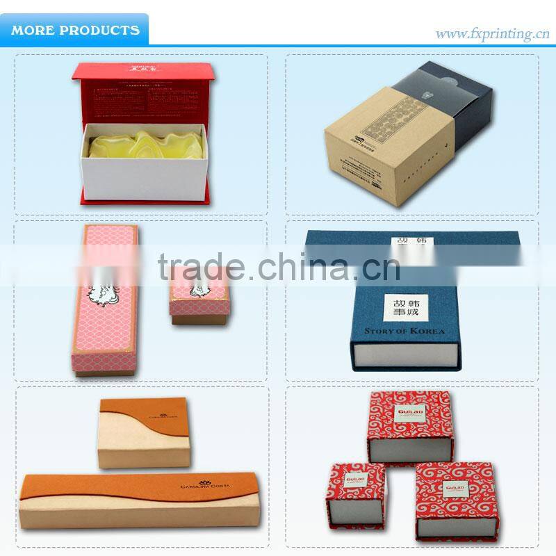 Pretty Silver Hot Stamping Craft Buy Kraft Paper Jewelry Box