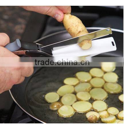 Very Popular on Amazon of 2-in-1 Replace Kitchen Knives --Cutting Board