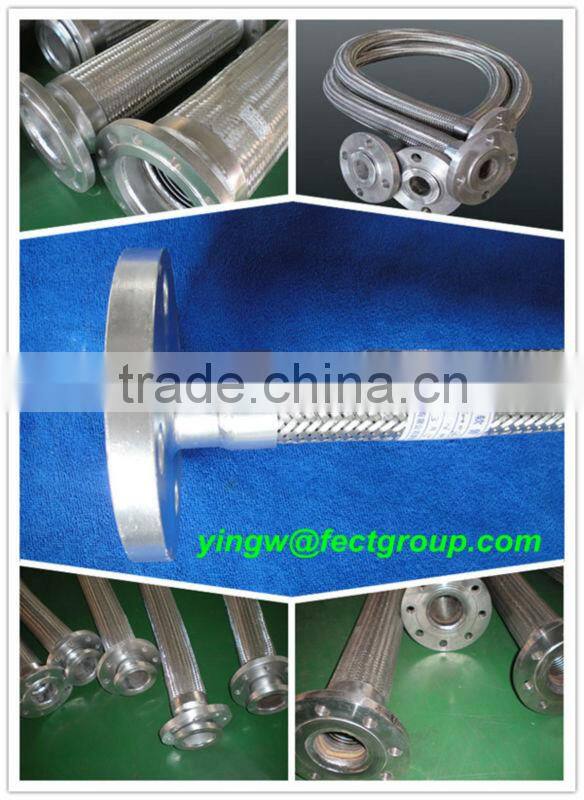 weld stainless steel fire hose/fire sprinkler flexible/corrugated flexible metal hose for firefighting exported to Germany