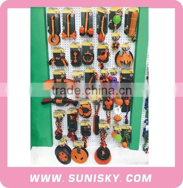 Halloween style dog toys
