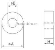 magnet ring plastic shell CK-4