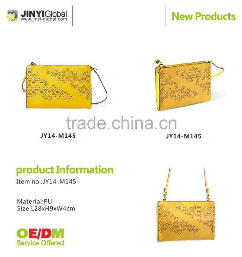 Snap Closure Half Flap Leather Wristlet